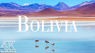 Bolivia 4K drone view • Stunning footage aerial view of Bolivia | Relaxation film with calming music