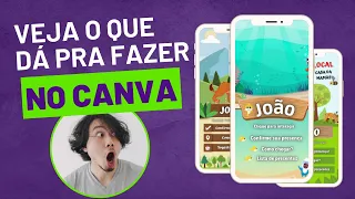 Criando um convite com video e botões clicaveis no canva ( convite interativo e animado)