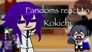 Fandoms react to each other|Kokichi|6-7||Реакция фандома на друг друга|Кокичи|6-7