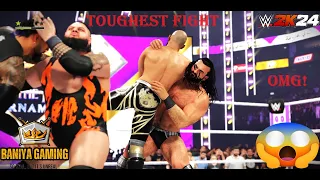 WWE 2K24 - Jey uso vs Drew vs Ricochet vs Bronson Breed | Tables Match | #wwe2k24 #wwe #jeyuso