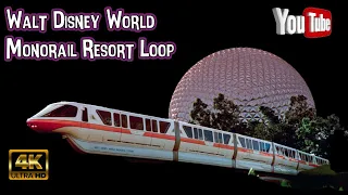 Walt Disney World Monorail System | 4K POV | TTC to Epcot: Walt Disney World