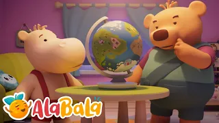 [ 2 ORE ] Călătorim în jurul lumii cu Tina și Tony ✈️ MARATON Desene animate AlaBaLa pentru Copii