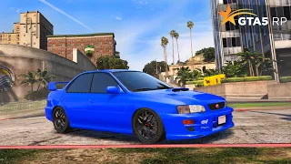 КУПИЛ И ПРОКАЧАЛ SUBARU IMPREZA WRX STI В ГТА 5 РП! ОБЗОР И ТЕСТ СУБАРУ ИМПРЕЗА WRX В GTA 5 RP