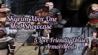 Skyrim Xbox One Mod Showcase Lore Friendly Unisex Armor Mods