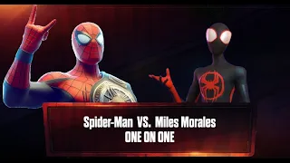 WWE 2K24 - PETER PARKER SPIDERMAN VS MILES MORALES SPIDERMAN GAMEPLAY PC