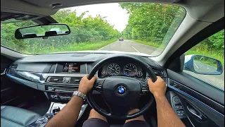 BMW 5 Series 520D F10 [2.0L 190 HP] POV Test Drive