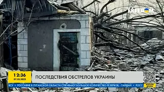 Российские войска вновь устроили обстрелы населенных пунктов Украины
