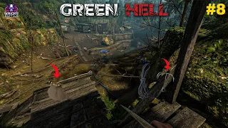 I FOUND AN ILLEGAL GOLDMINE & GRAPPLING HOOK | GREEN HELL | #8