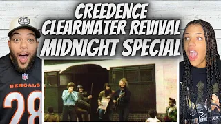 OH MY GOODNESS!| FIRST TIME HEARING Creedence Clearwater Revival -  Midnight Special REACTION