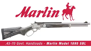 New Ruger made Marlin 1895 SBL load development and Review