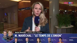 Marion Maréchal : c'est "le temps de l'union" avec Le Pen
