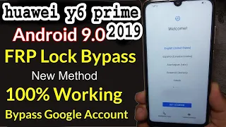 All huawei y6 prime 2019 frp google bypass without pc huawei y6 frp bypass By @IrfanFrp