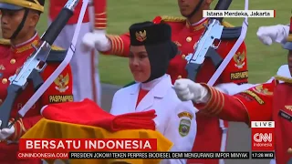 FULL Upacara Penurunan Sang Merah Putih #BersatuIndonesia #17an