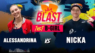 Nicka vs Alessandrina I Top 8 1vs1 B-Girl I The Legits Blast 2023