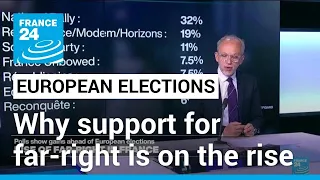 Why is far-right support surging in France ahead of European elections? • FRANCE 24 English