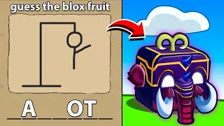 Guess The Blox Fruits Name, Then Battle
