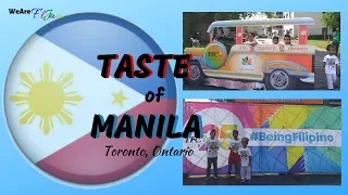 TASTE of MANILA | Bathurst St./Wilson Ave. Toronto | Aug 2019 | FOOD Festival