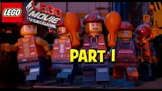 The LEGO Movie Videogame Walkthrough Part 1 - Intro + Bricksburg Construction
