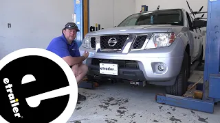 etrailer | Curt Front Mount Trailer Hitch Installation - 2017 Nissan Frontier