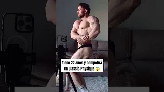 Tiene 22 años y competirá en Classic Physique #gym #fitness #olympia #bodybuilding #culturismo