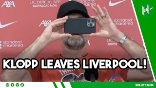 TIME FOR ME TO GO! Klopp APPLAUDED during LAST-EVER Liverpool press conference