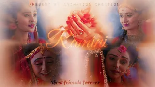 Swaragini| them song | ft.Ramini | Radha and Rukmini Best friends forever | @Animation Creation