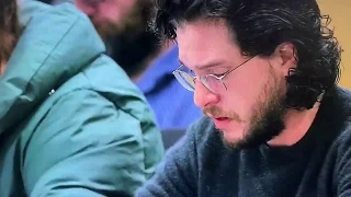 Kit and Emilia’s reaction at the last table read GameOfThrones TheLastWatch