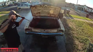 first wash in 49yrs for the #1966 #chevelle