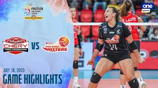 Chery Tiggo vs. PLDT highlights | 2023 PVL Invitational Conference - July 18, 2023