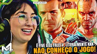 Michael, Franklin & Trevor (GTA) - 𝐕 | M4rkim feat. Henrique Mendonça e Daarui | THAY REACT