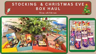 FIVE CHILDREN STOCKING FILLER & CHRISTMAS EVE BOXES| sahm of five, family of 7