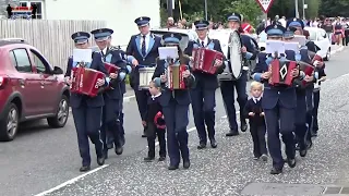 Carnagh Accordion Band @ Mavemacullen Accordion Band 70th Anniversary Parade 2023