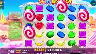 SİZDEN GELENLER SERİSİ #77 SWEET BONANZA🍭 MEGA KASA 🔥 BONUS BUY 🍀MAKSWİN REKOR KEYİFLE İZLEYİN!💸