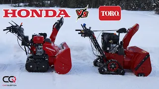 Honda VS Toro Snow blower: Which one is the best? Easy answer!