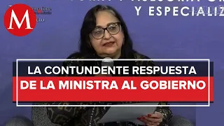 Norma Piña segura que la Corte no vive de la popularidad, sino de la legitimidad