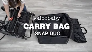Snap DUO Double Pram Stroller Demo: Storage Bag | Valcobaby