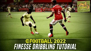 eFootball 2022 v1.00 - Finesse Dribbling Tutorial