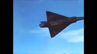 French Mirage IIIC video clip with sounds and no music