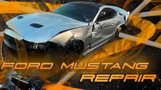 FORD Mustang. Body rebuilding. Ремонт кузова.