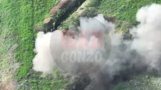 100 бригада уничтожает ВСУшников прямо в окопах.Видео, снятые БПЛА