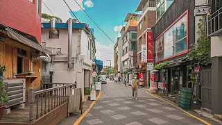 Explore the village behind Gyeongbokgung Palace | Ambience Sounds 4K HDR