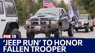 'Jeep Run' honors trooper killed in line of duty | FOX 13 Seattle