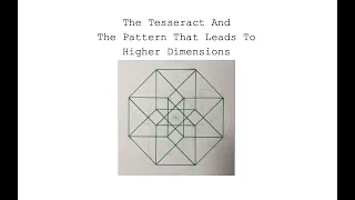 The Tesseract - A pattern that Leads to the 4th Dimension - Sacred Geometry