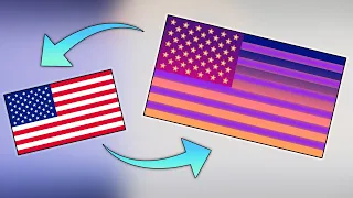 Unlocking the Synthwave Universe through Transformed Flags