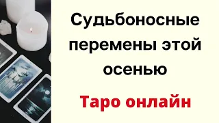 Судьбоносные перемены этой осенью. | Таро онлайн.