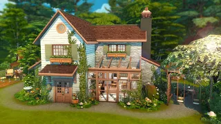 Earthy Family Farm House | (no cc) The Sims 4 Speed Build