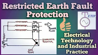 Restricted Earth Fault Protection|REF relay working principle