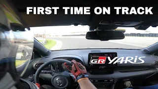 First ever TRACK DAY in my Toyota GR Yaris