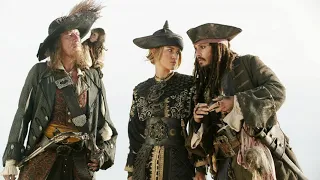 Karayip Korsanları Dünyanın Sonu - Ada Konseyi(Jack & Elizabeth & Barbossa vs Davy & Will & Beckett)