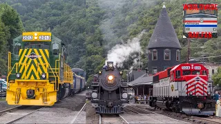 Steam 425! | Railfanning Jim Thorpe, PA